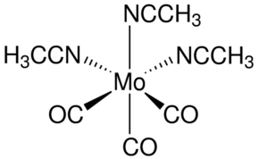 Tris(acetonitrile)tricarbonylmolybdenum Chemical Structure